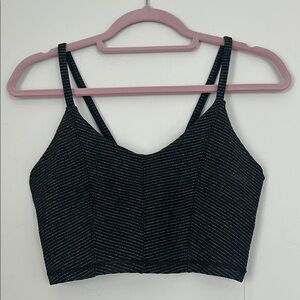 🖤 Glyder Gold Striped Tank